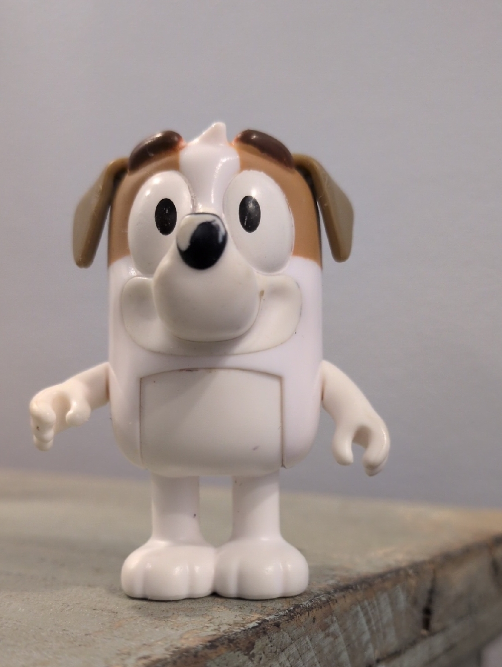 Bluey Friend Jack Russell White Brown Dog School Mate Replacement Figure